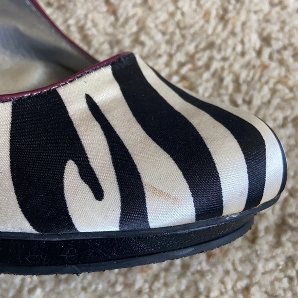 Madden girl zebra print heels - Picture 5 of 8